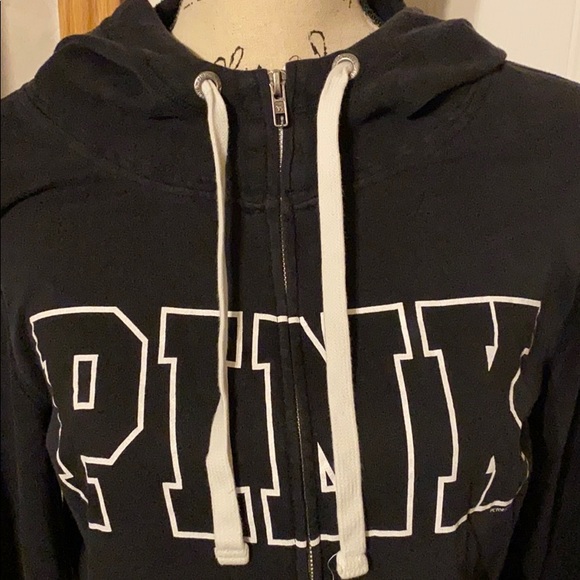 VS PINK! ZIP UP HOODIE - Picture 3 of 7